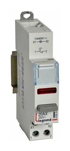 CX³ Выкл.Кн.Фикс. НЗ кр.инд., 412915