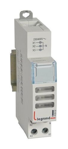 CX³ Лампа индик. 3хLED бел., 412932