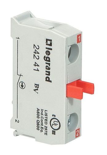 Контактный блок для головок - Osmoz - для кнопочных постов - Н.З., 024241