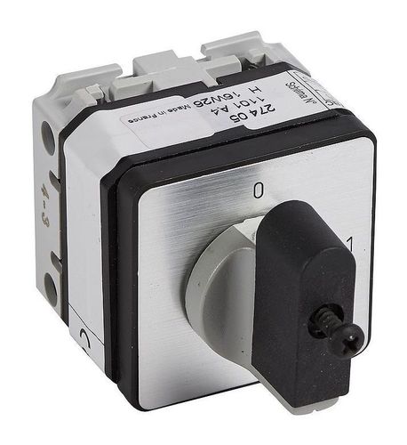 Выключатель - положение вкл//откл - PR 17 - 1П - 1 контакт - крепление на дверце, 027405