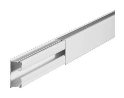 Мини-плинтус DLPlus - 32x16 мм - 1 отделение - длина 3 м - белый, 033321