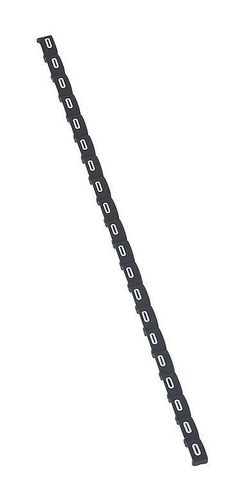 Маркер Duplix - цветовая международная кодировка - цифра 0 - чёрный, 038400