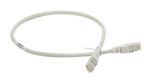 Патч-корд F//UTP категория 5e PVC 0,5 м серый, 051814