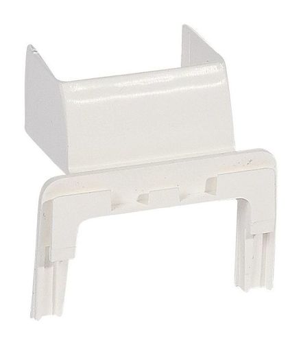 Выдвижной блок - для монтажа на торце мини-плинтуса DLPlus 40x20 - белый, 031647