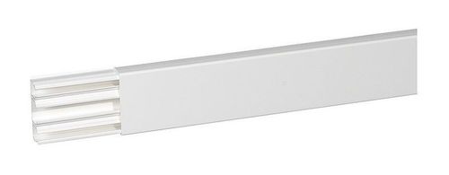 Мини-плинтус DLPlus 60x20 - 3 секции - длина 2,10 м - белый, 030114