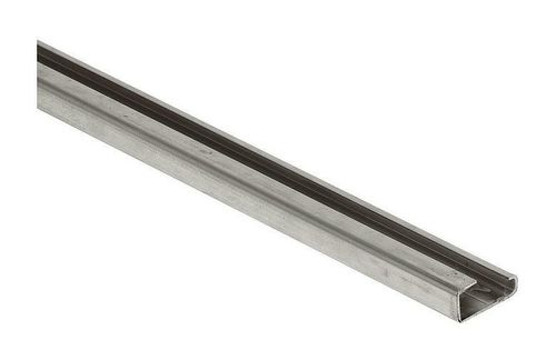 Рейка EN 60715 ассиметричная нарезаемая оцинкованная - длина 2 м, 037402