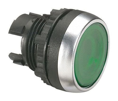 Головка нажал - вкл., нажал - откл. ∅ 22,3 - Osmoz - для компл. - с подсветкой - с потайным толк, 024022