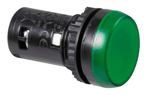 Osmoz индикаторная лампа моноблочная 24В зеленая, 024602