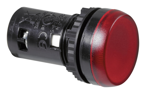 Osmoz индикаторная лампа моноблочная 24В красная, 024601