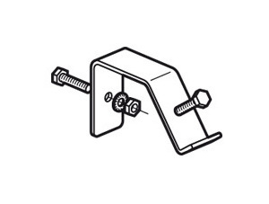 Кронштейн для установки клеммных блоков Viking 3 - монтаж на профильные стойки - угол 45°, 039449