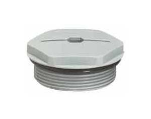 Концевая заглушка - IP68 - для PE ISO 20 - RAL 7001, 098043