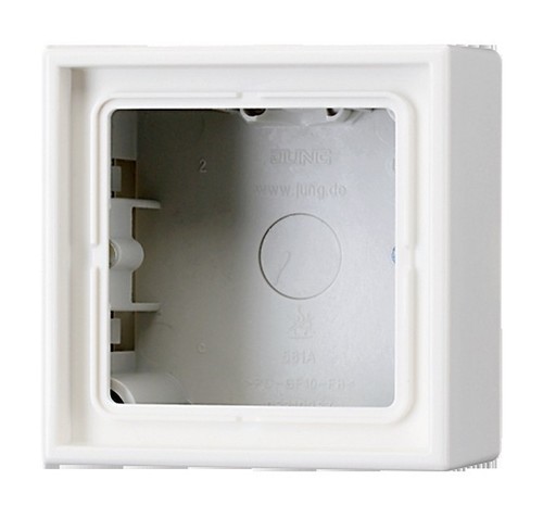 LS990 Коробка для накладного монтажа 2-ная, светло-серая, LS982ALG