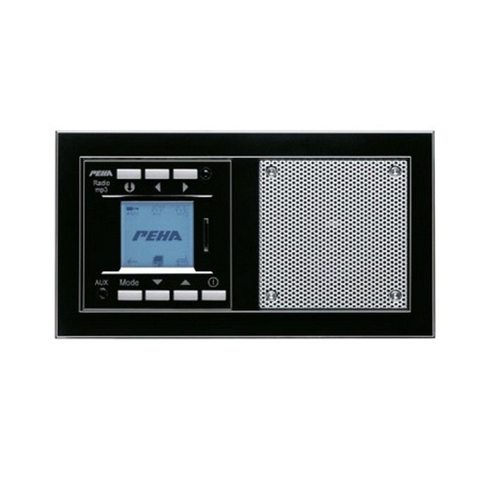 Цифровое FM-радио PEHA by Honeywell NOVA, черный, 174173