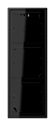 LS990 Коробка 3-ная для накладного монтажа, черн., LS583ASW