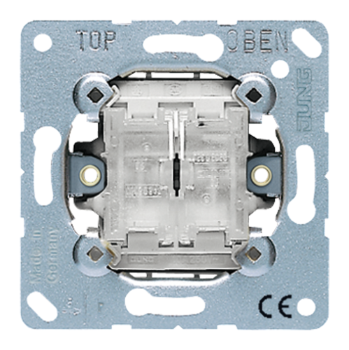 Механизм выключателя 2-клавишного JUNG, 509ETU