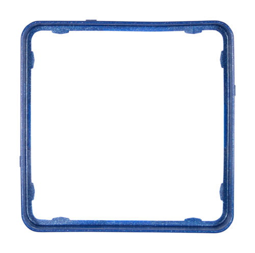 JUNG CD plus Синий металлик Рамка внутренняя цветная, CDP81BLM