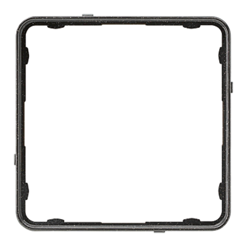 JUNG CD plus Черный металлик Рамка внутренняя цветная, CDP81SWM