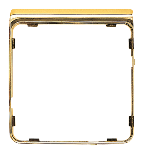 JUNG CD plus Полированное золото Рамка внешняя цветная, CDP82GGO