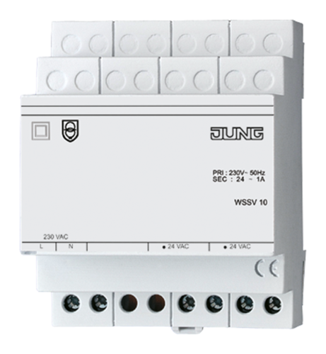 JUNG KNX Мех Блок питания для метеостанции арт.WSK100REG, WSSV10