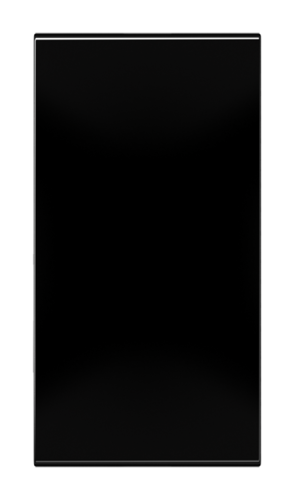 JUNG CD 500/CD plus Черная Накладка, CD50NASW