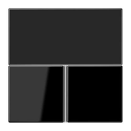 JUNG KNX Черный Набор накладок, RCDLS4092TSASW