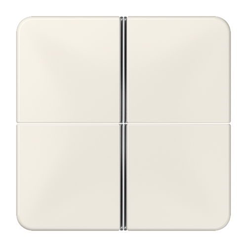 JUNG KNX CD Слоновая кость Комплект накладок на 4гр, CD404TSA