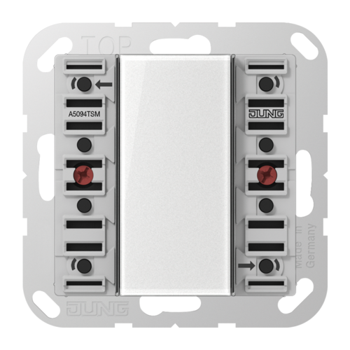 JUNG KNX Кнопочный модуль универсальный 4гр, A5094TSM