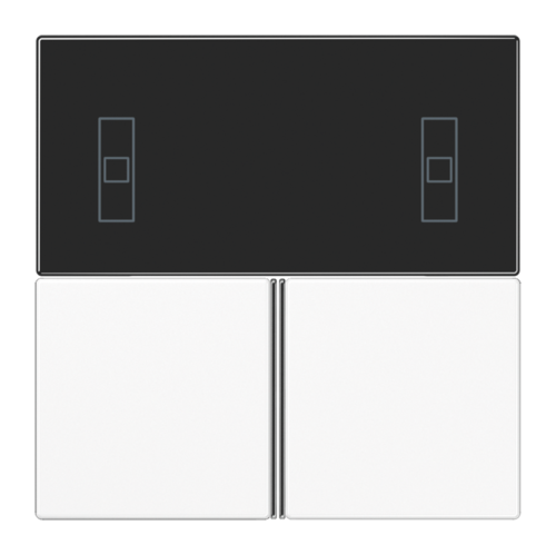 JUNG KNX Белый Набор накладок для комнатного регулятора, LS4093TSAWW