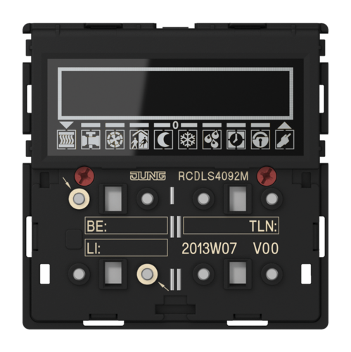 JUNG KNX Комнатный контроллер OLED, RCDLS4092M