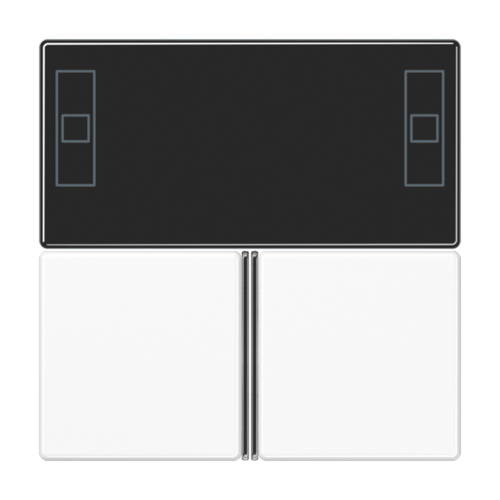 JUNG KNX Белый Набор накладок для комнатного регулятора, A4093TSAWW