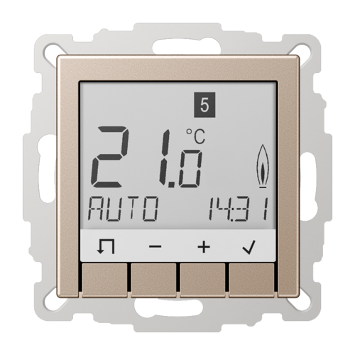 JUNG Комнатный контроллер с дисплеем «универсальный», TRUDA231CH