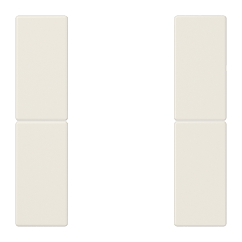 JUNG KNX Слоновая кость Набор накладок на кнопочный модуль 2гр, LS502TSA