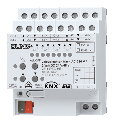 JUNG Актуатор жалюзи, 2514REGHE