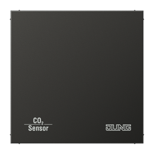 JUNG Антрацит KNX/EIB Датчик углекислого газа, влажности и комнатной температуры, CO2AL2178AN