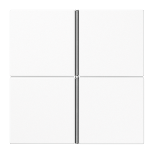 JUNG KNX Белый Набор клавиш для Сенсор-модуль , 4-ой, LS404TSAWW