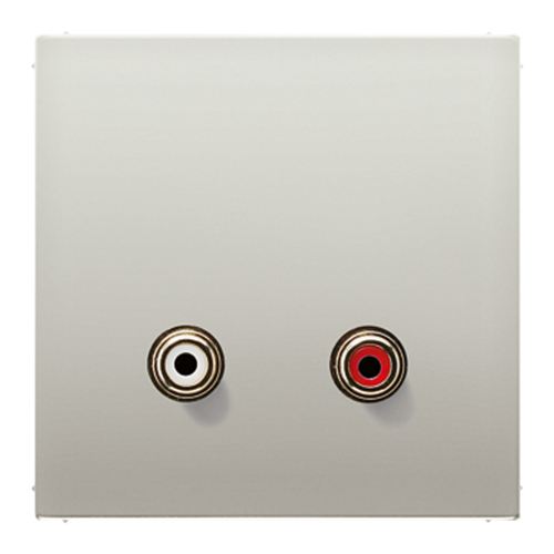 JUNG Накладка/вставка	2x Cinch Audio (RCA), MAES1021