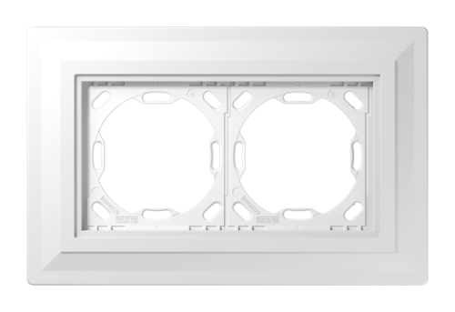 JUNG Монтажный адаптер, 2-кратный, для встроенной установки, PA982G125-0