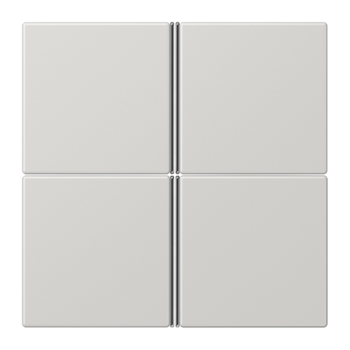 JUNG KNX Светло-серый Набор клавиш для Сенсор- модуль, 4-ой, LS404TSALG