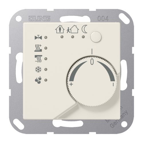 JUNG KNX Слоновая кость Регулятор с ручкой для установки температуры, A2178TS
