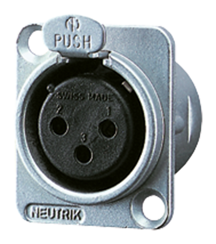 JUNG Разъем совместимый в универсальном корпусе; гнездо, CXLR-D