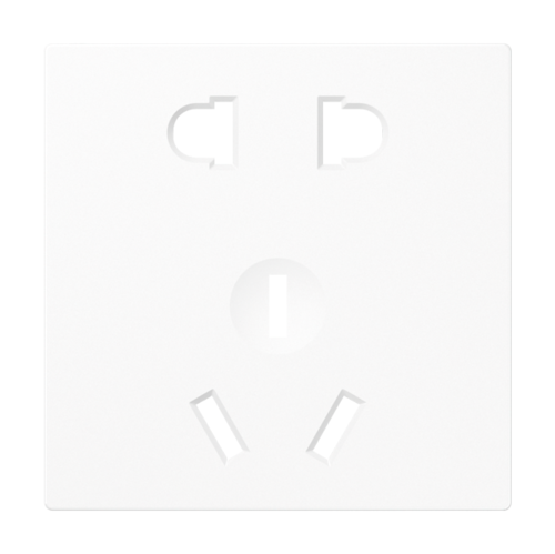 JUNG Белая Накладка для китайской комбинации розеток, арт.: 3521-5 CN EINS, A3521-5CNWWPL