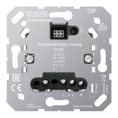 JUNG Релейная вставка 1 канал, 1701SE