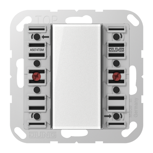 JUNG KNX Кнопочный модуль стандартный 4гр, A5074TSM