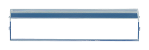 JUNG Мех Накладка из оргстекла для изделий с шильдиком, прозрачная, 13x54мм, A82NA