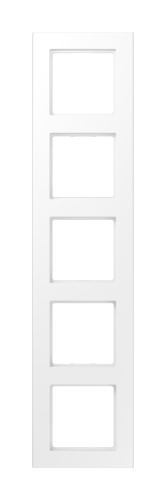 Jung A550 - Рамка 5-ая, цвет Матовый белый, A5585BFWWM