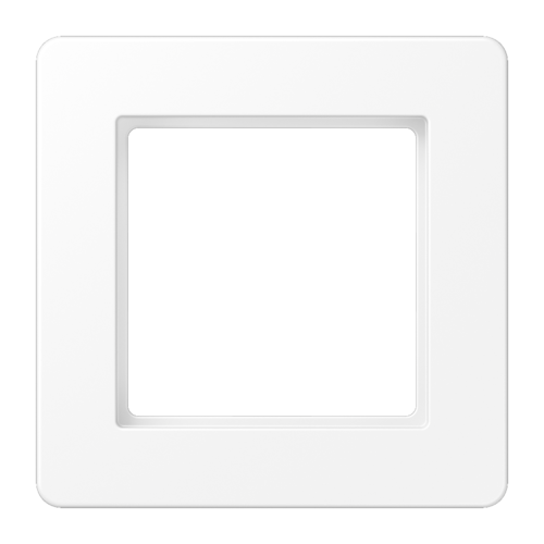 Jung A Flow - Рамка 1-ая, цвет Матовый белый, AF581BFWWM