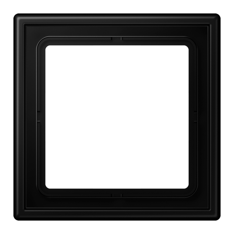LS990 Рамка 1-ная, цвет матовый черный, LS981SWM