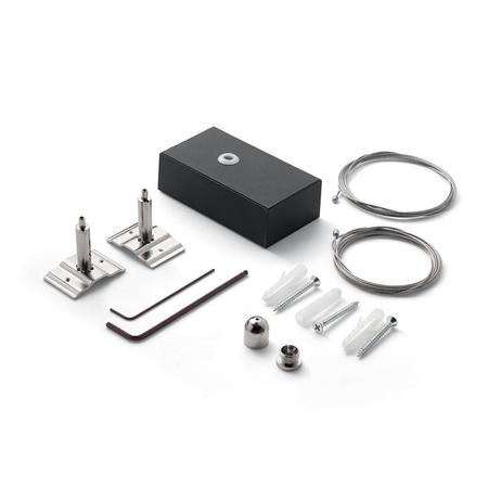 Крепление Ideal Lux Fluo Kit Pendant 2 Mt Bk 191164