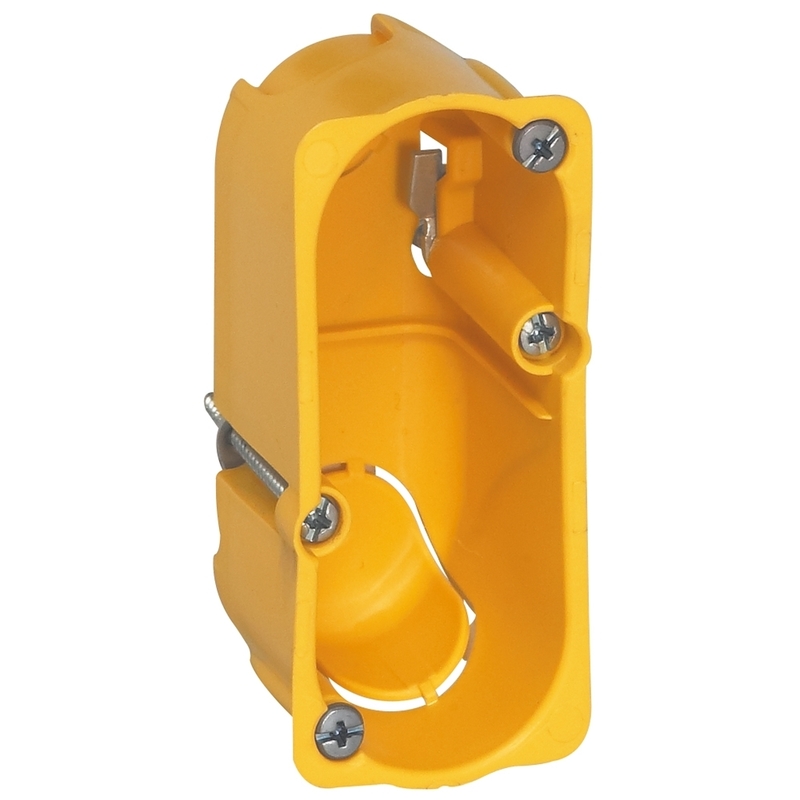 Встраиваемая коробка Batibox 1 мод. глуб.40мм, для полых стен и гипрока, 080040