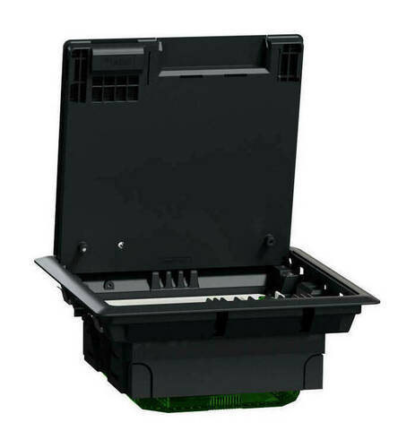 US+ Люк пластиковый размер М на 4х45 (4 поста или 8 модулей) IP20, INS52120